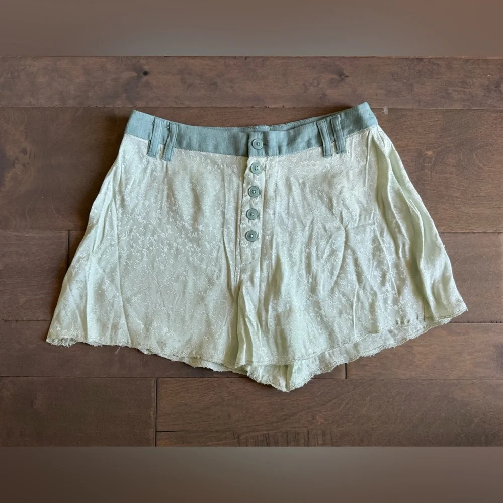 NWOT Free People Claudia Tap Shorts-Waterlily Combo